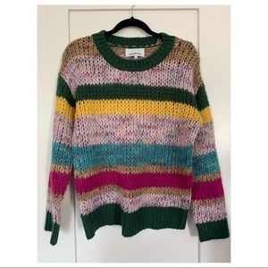 NWOT • Dawson Striped Sweater, Heartloom